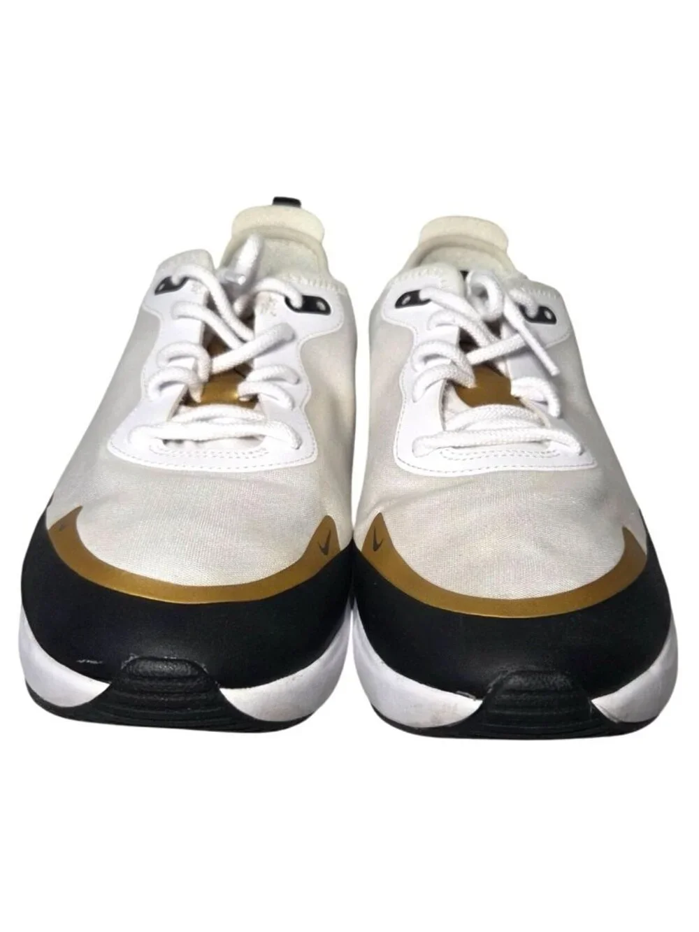 Nike Air Max Dia Womens Athletic Shoes Size 9 Ivory and Black Summit Lifted with